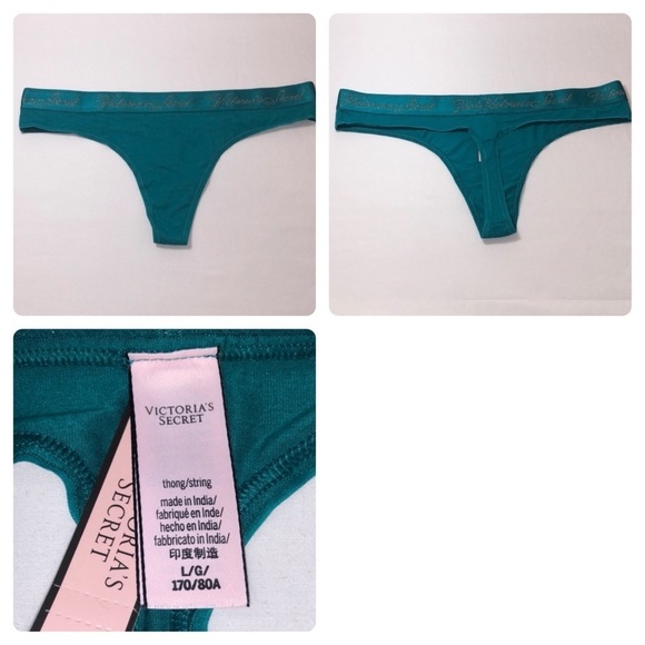 New Victoria's Secret Women's Panties Thongs 4 Pack Size Large - Picture 4 of 13
